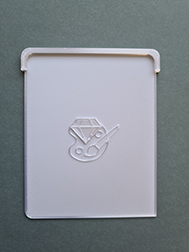 Schudbakje Rounded Custom - Deksel